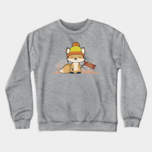 Pretty Cunning Crewneck Sweatshirt by perdita00